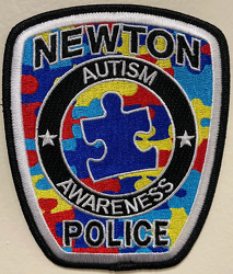 Newton Police Autism Police Patch